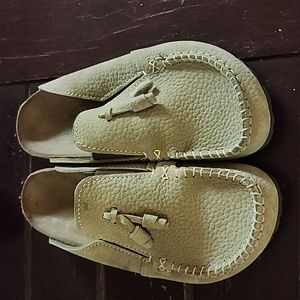 Birkenstock Suede Loafers with Tasssels
